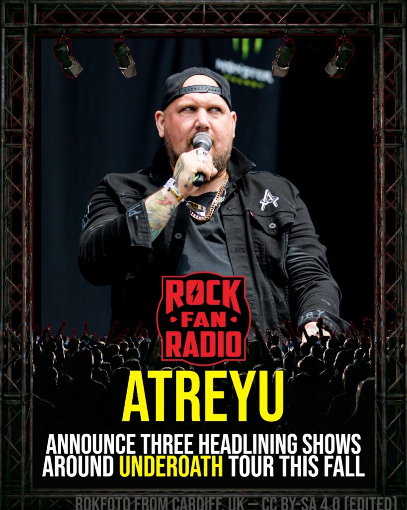 Atreyu Announce Three Headlining Shows Around Underoath Tour This Fall