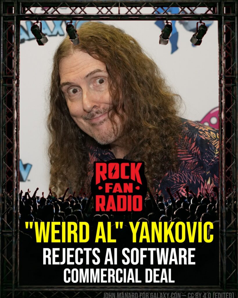 “Weird Al” Yankovic Rejects AI Software Commercial Deal