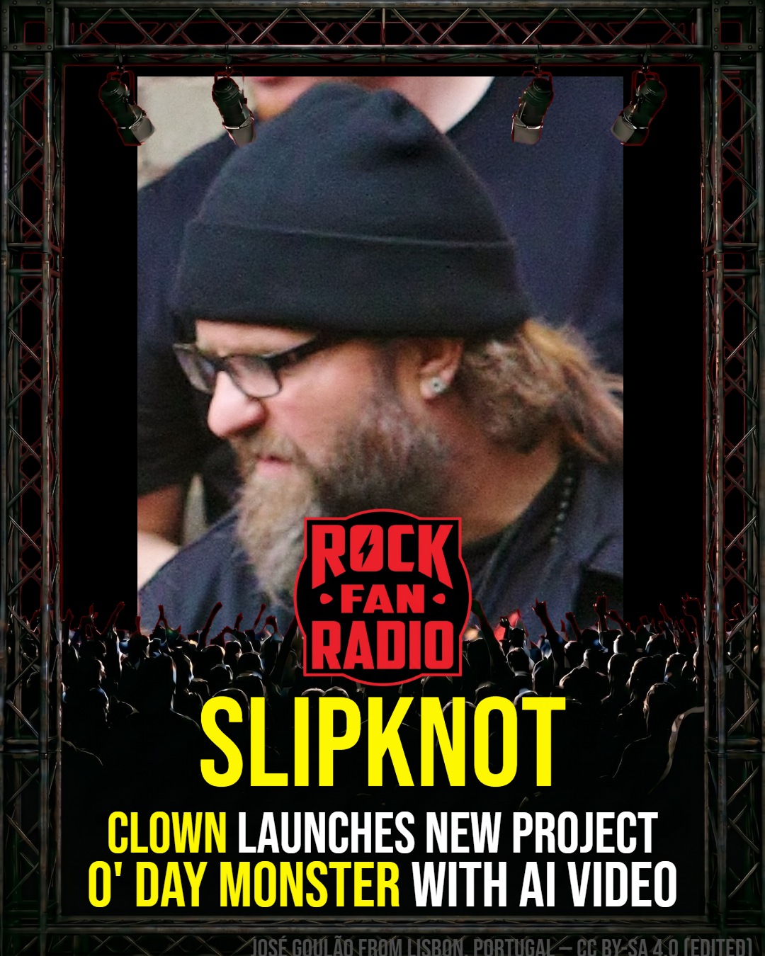 Slipknot’s Clown Launches New Project O’ Day Monster With AI Video