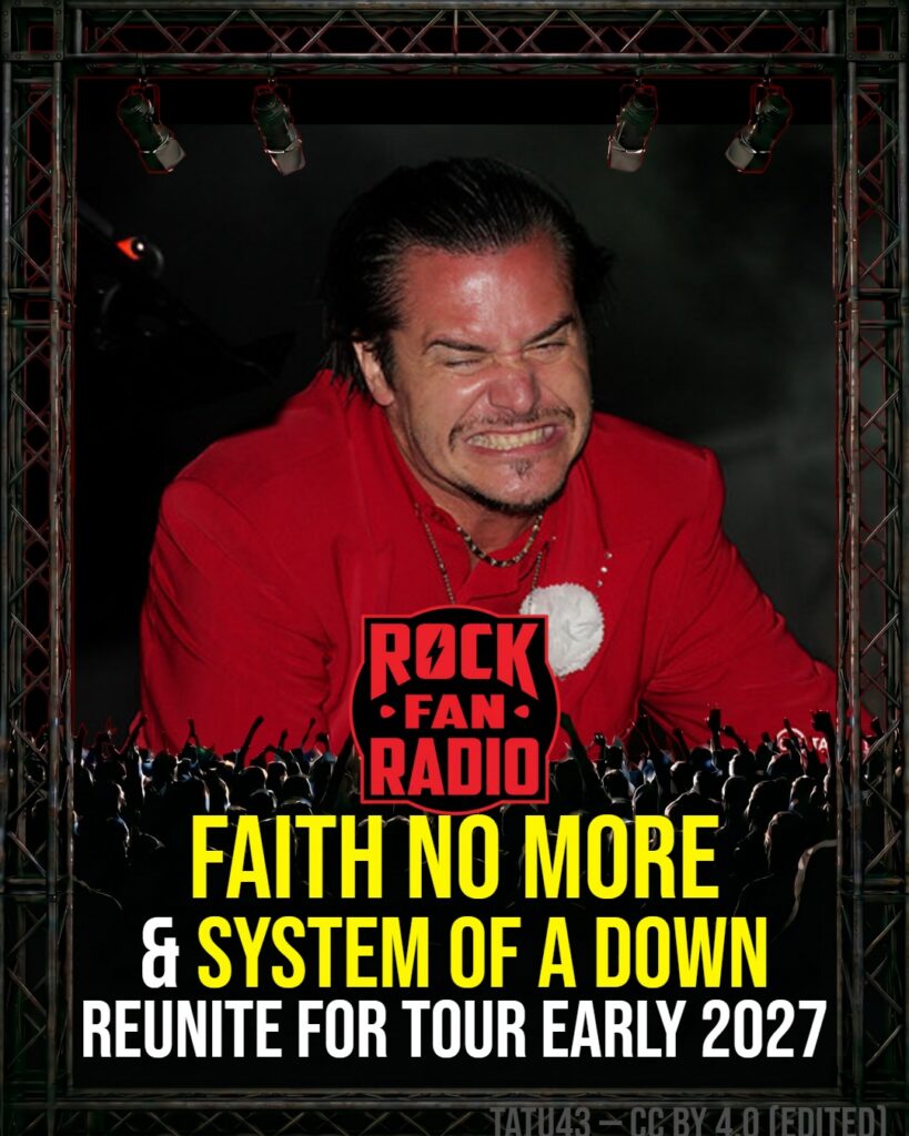 Faith No More & System of a Down Reunite for Australia/New Zealand Tour Early 2027