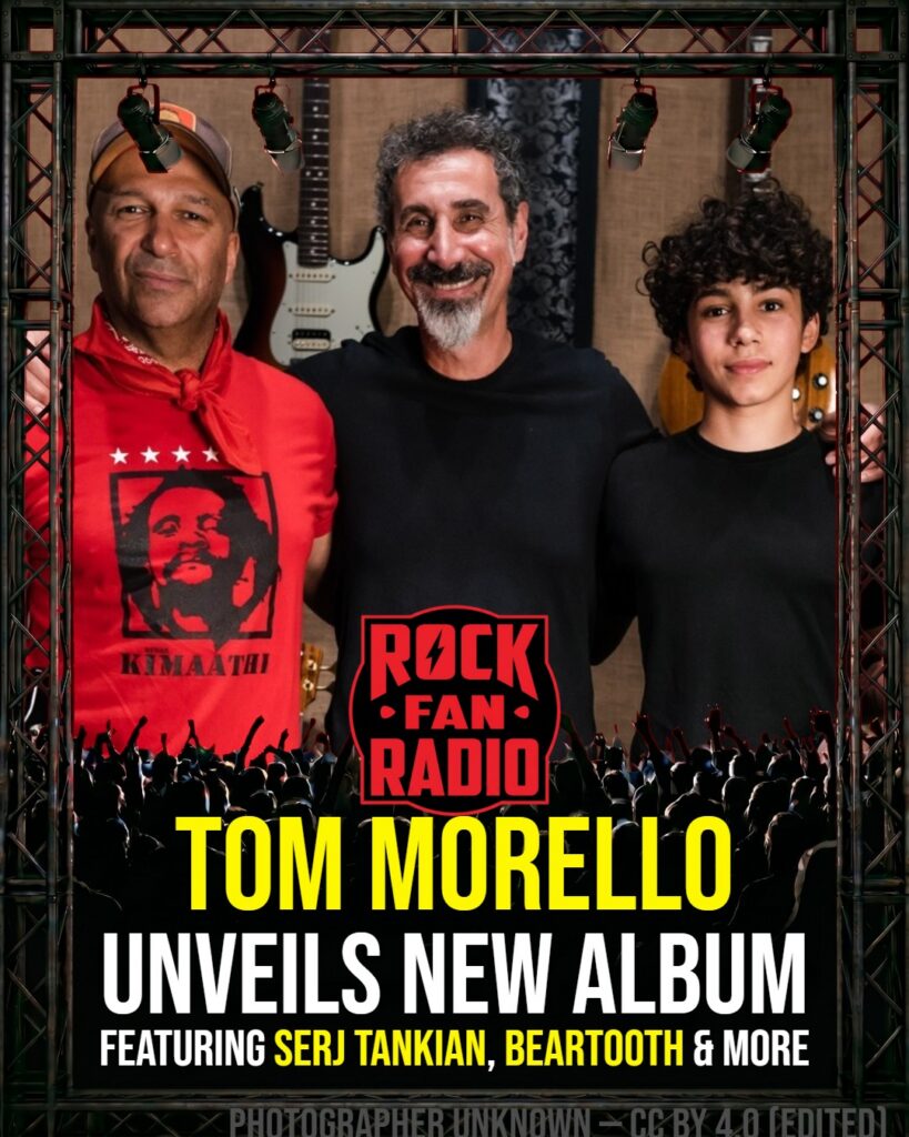 Tom Morello Unveils New Album Featuring Serj Tankian, Beartooth & More