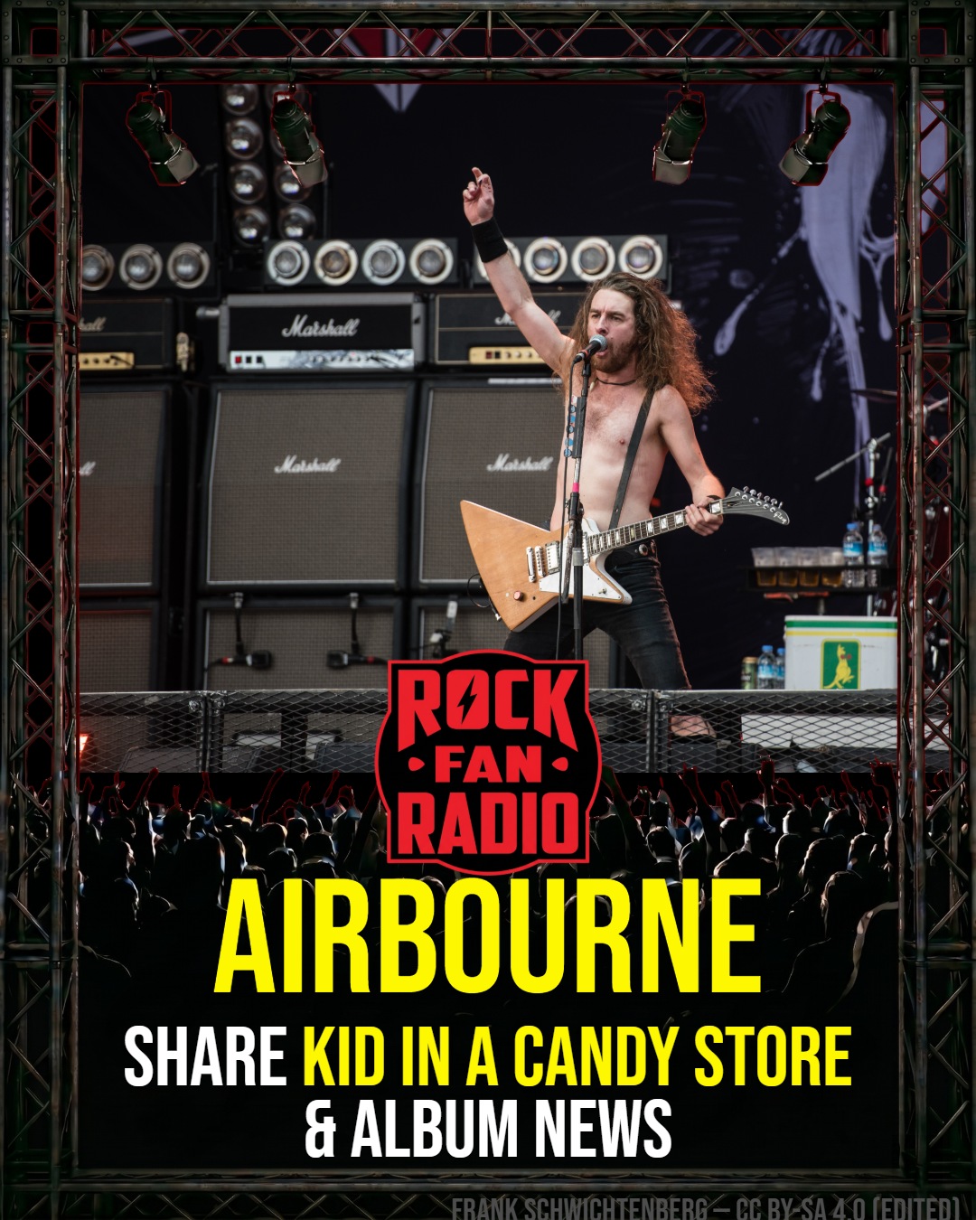 Airbourne Share ‘Kid In A Candy Store’ & Album News