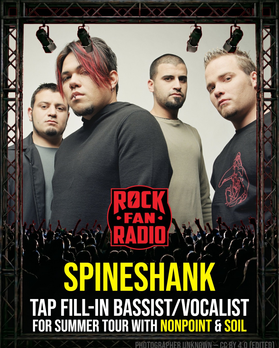 Spineshank Tap Fill-In Bassist/Vocalist For Summer Tour With Nonpoint, SOiL