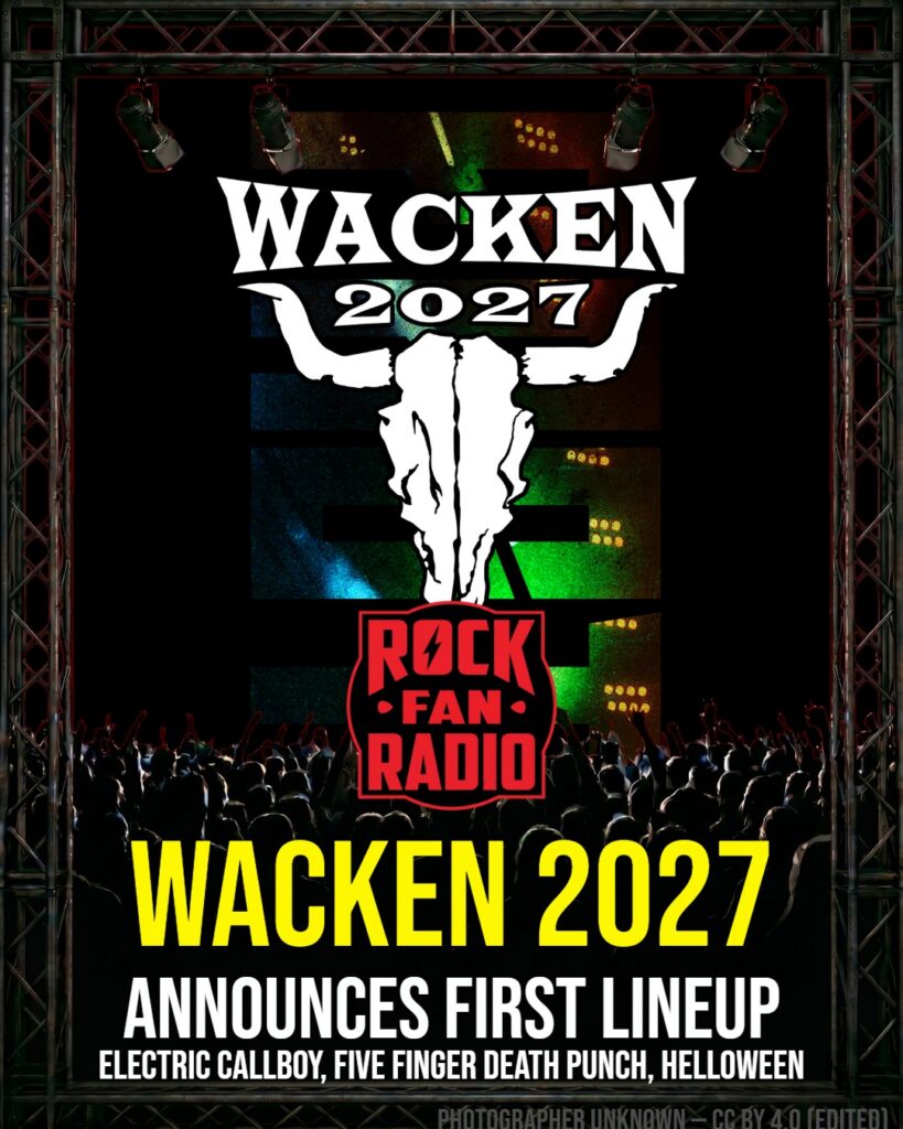 Wacken 2027 Announces First Lineup: Electric Callboy, Five Finger Death Punch, Helloween