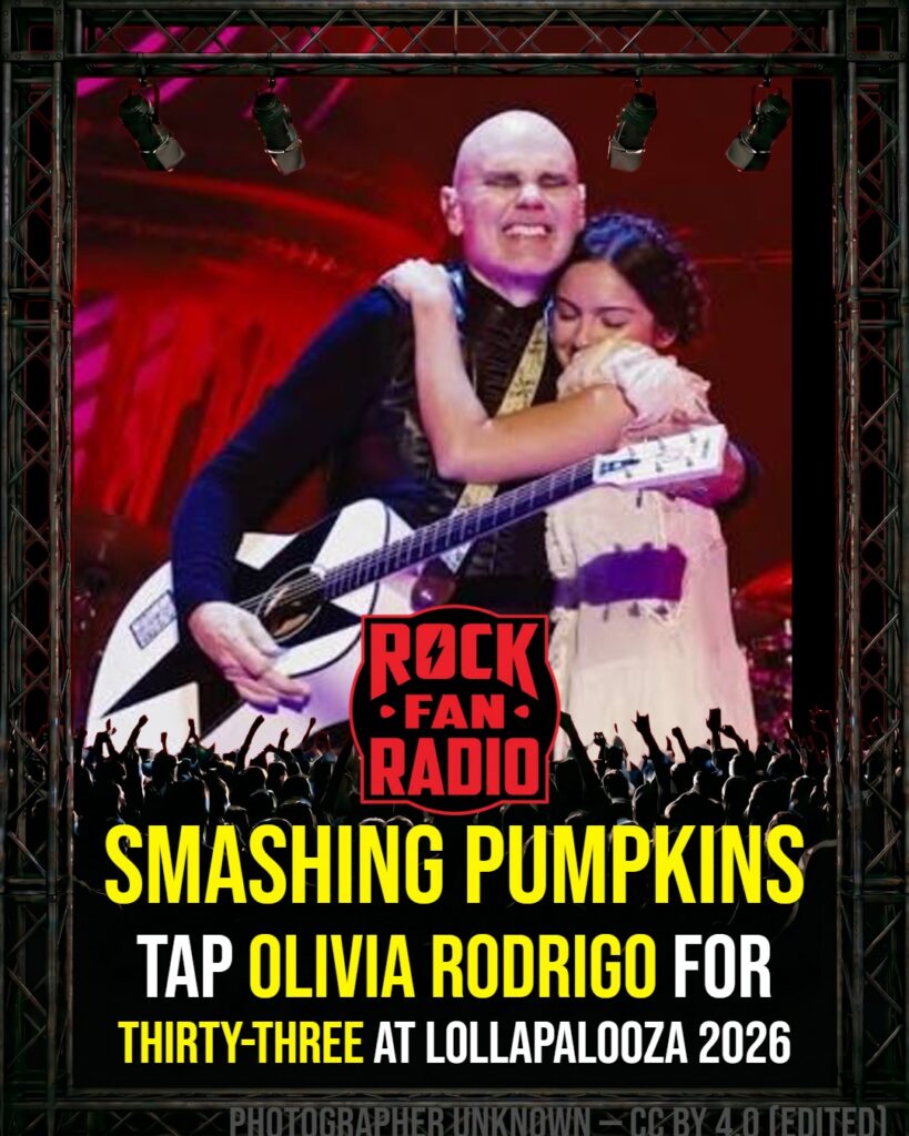 Smashing Pumpkins Tap Olivia Rodrigo For ‘Thirty-Three’ At Lollapalooza 2026