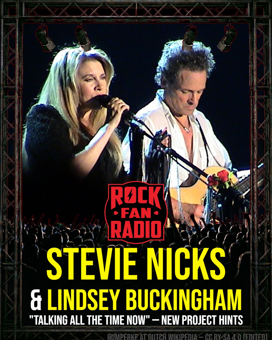 Stevie Nicks  & Lindsey Buckingham ‘Talking All the Time Now’ — New Project Hints