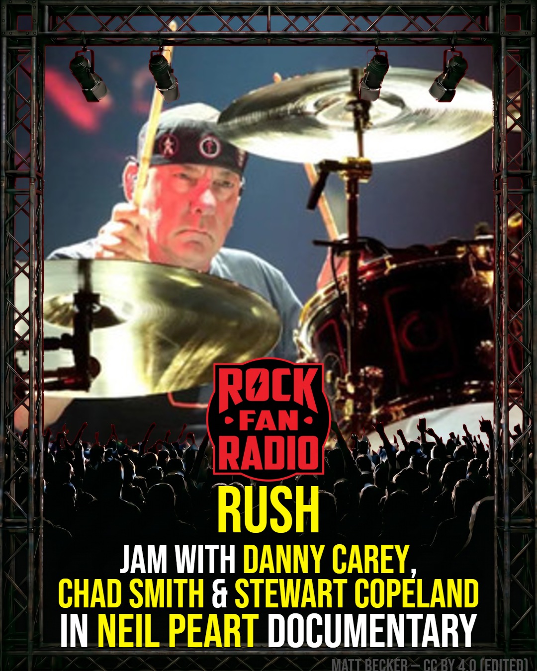 Rush Jam With Danny Carey, Chad Smith & Stewart Copeland In Neil Peart Doc