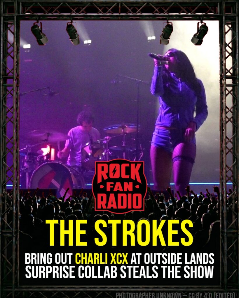 The Strokes Bring Out Charli XCX At Outside Lands – Surprise Collab Steals The Show