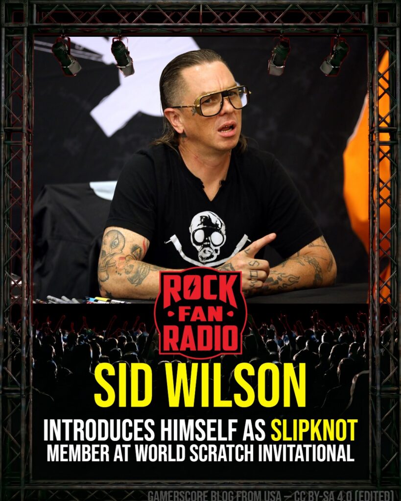 Sid Wilson Introduces Himself as Slipknot Member at World Scratch Invitational