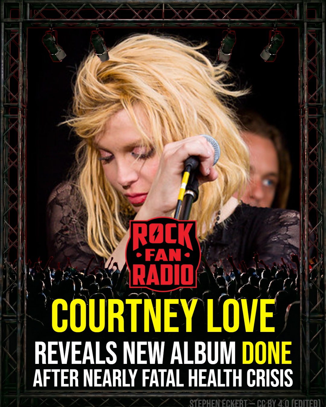 Courtney Love Reveals New Album ‘Done’ After Nearly Fatal Health Crisis