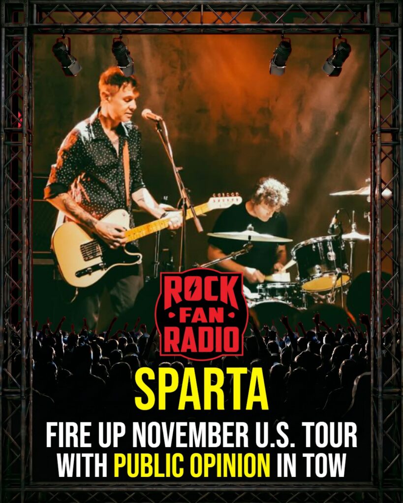 Sparta Fire Up November U.S. Tour With Public Opinion in Tow