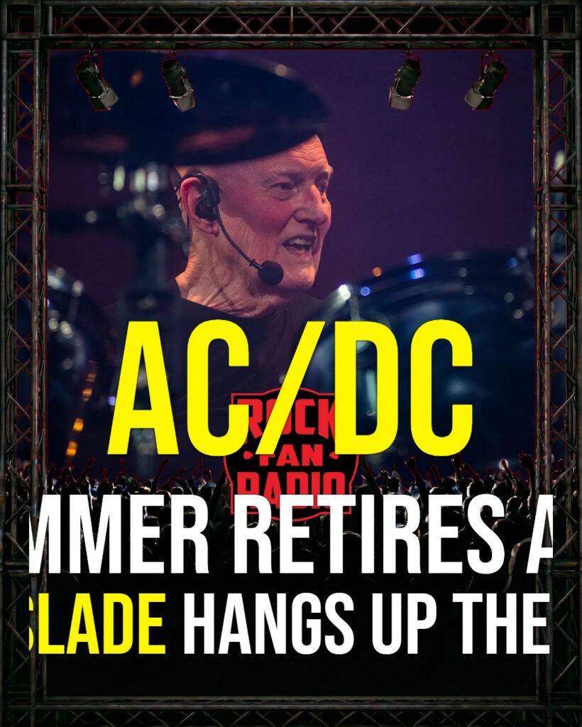 AC/DC’s Powerhouse Drummer Retires at 79, Chris Slade Hangs Up the Sticks
