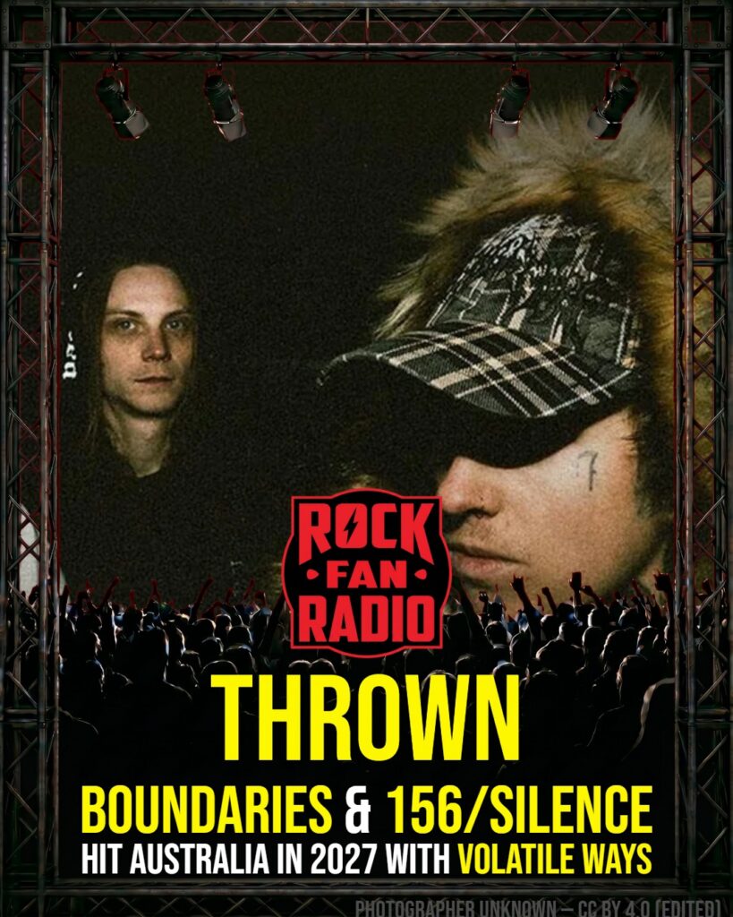 Thrown, Boundaries & 156/Silence Hit Australia in 2027 With Volatile Ways