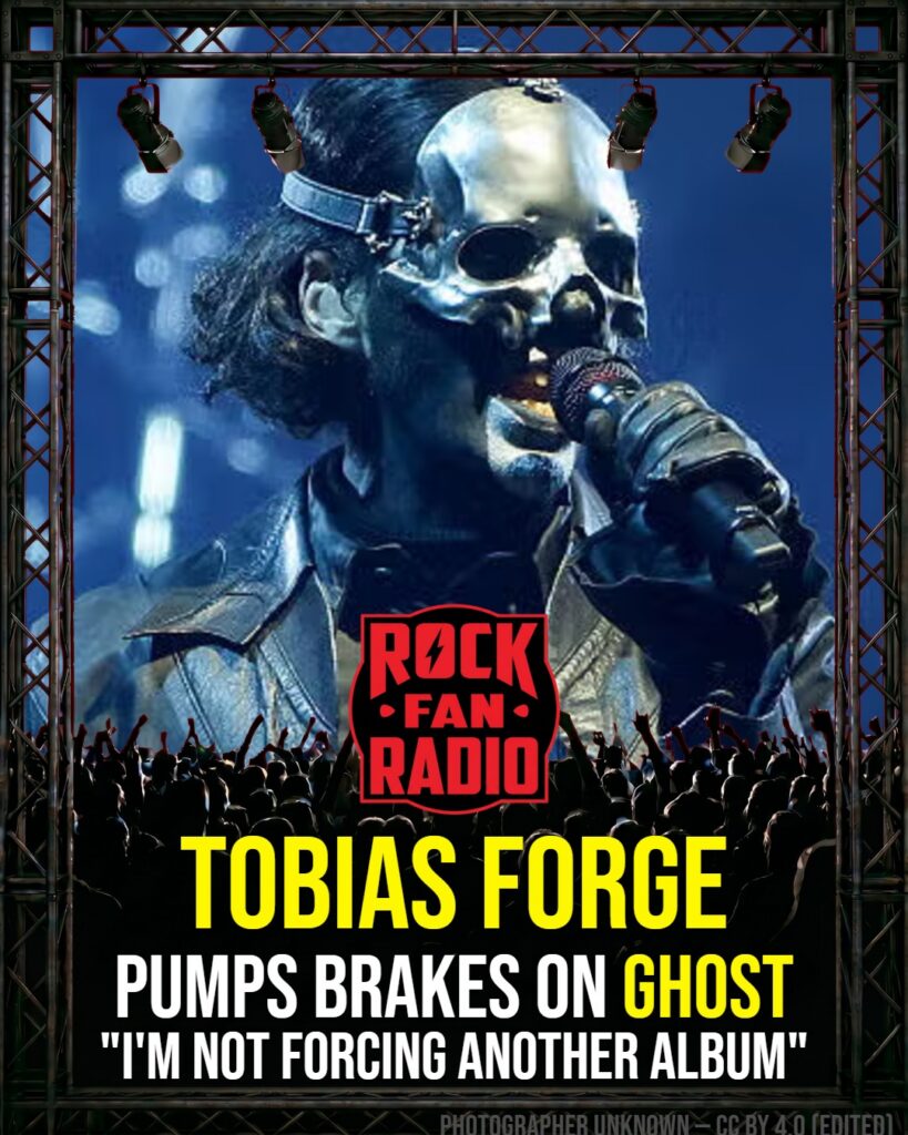 Tobias Forge Pumps Brakes on Ghost: “I’m Not Forcing Another Album”