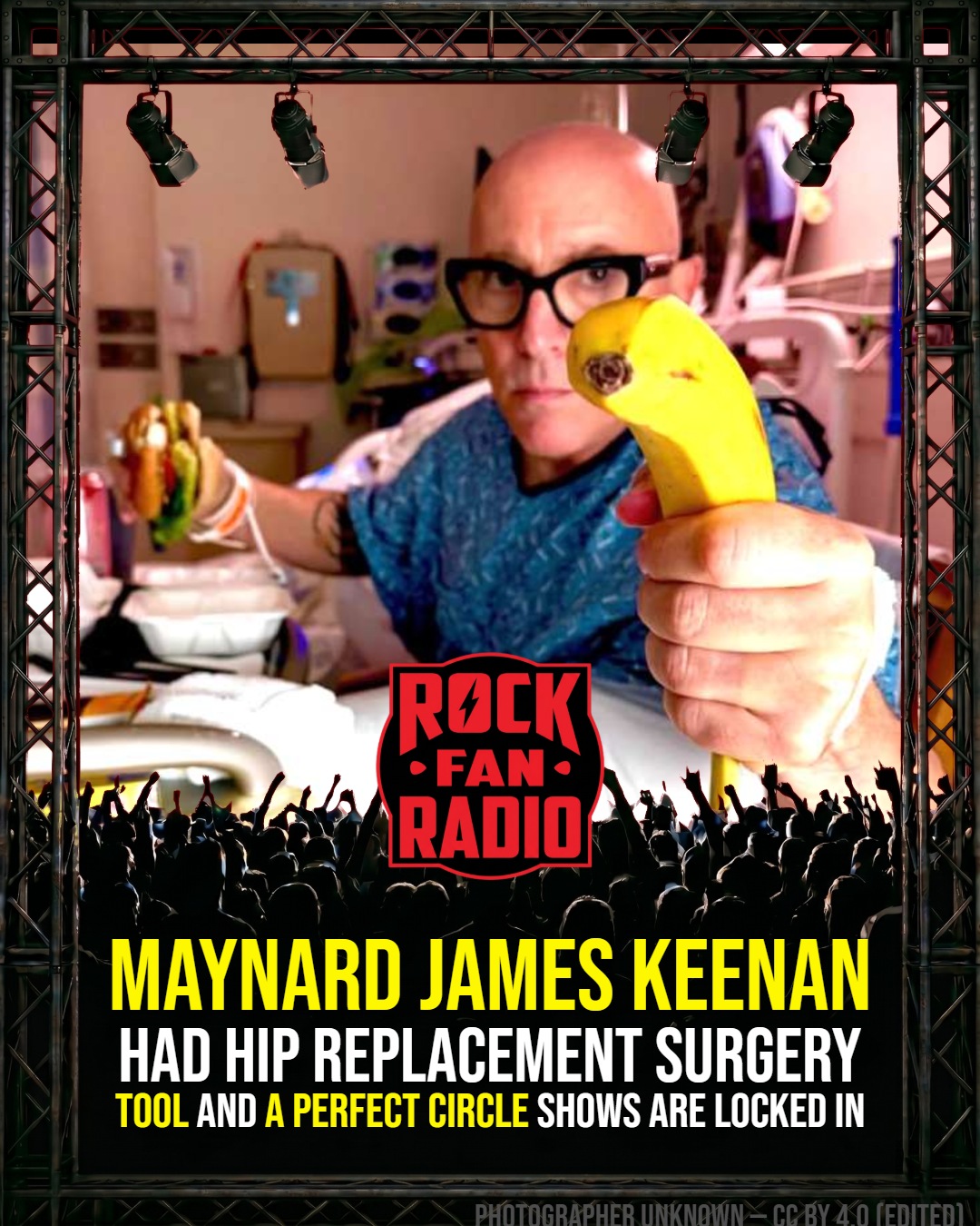 Maynard James Keenan Had Hip Replacement Surgery — Tool and A Perfect Circle Shows Are Locked In