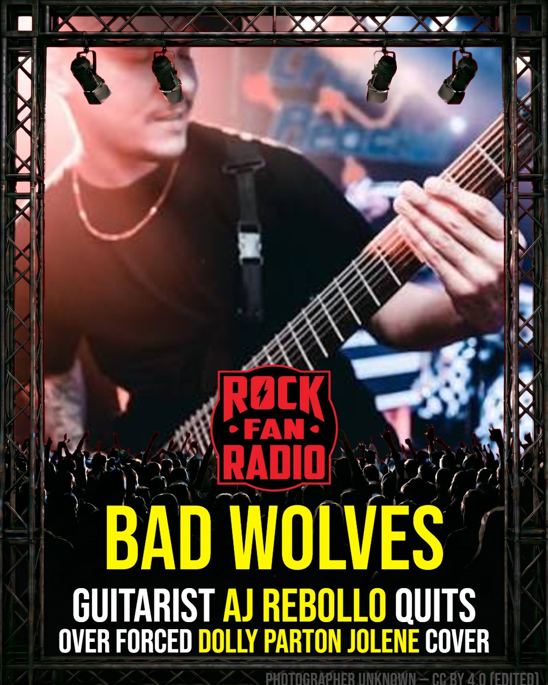 Bad Wolves Guitarist AJ Rebollo Quits Over Forced Dolly Parton ‘Jolene’ Cover