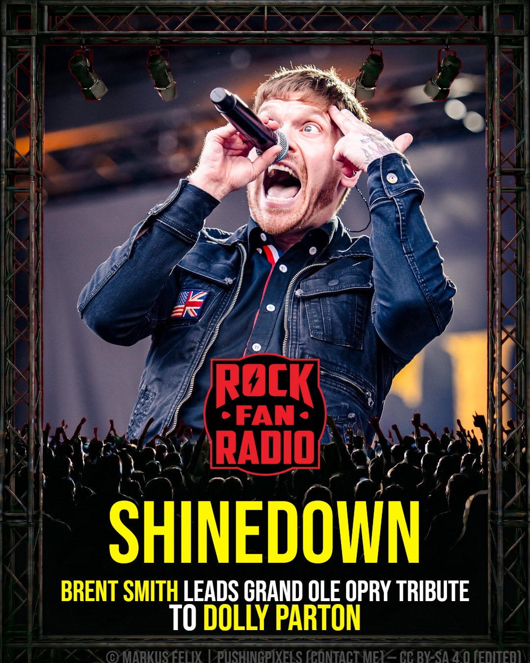 Shinedown’s Brent Smith Leads Grand Ole Opry Tribute to Dolly Parton