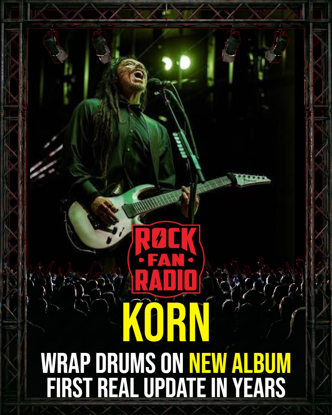 Korn Wrap Drums on New Album—First Real Update in Years