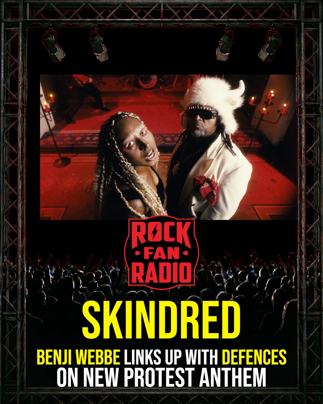 Skindred’s Benji Webbe Links Up With Defences on New Protest Anthem