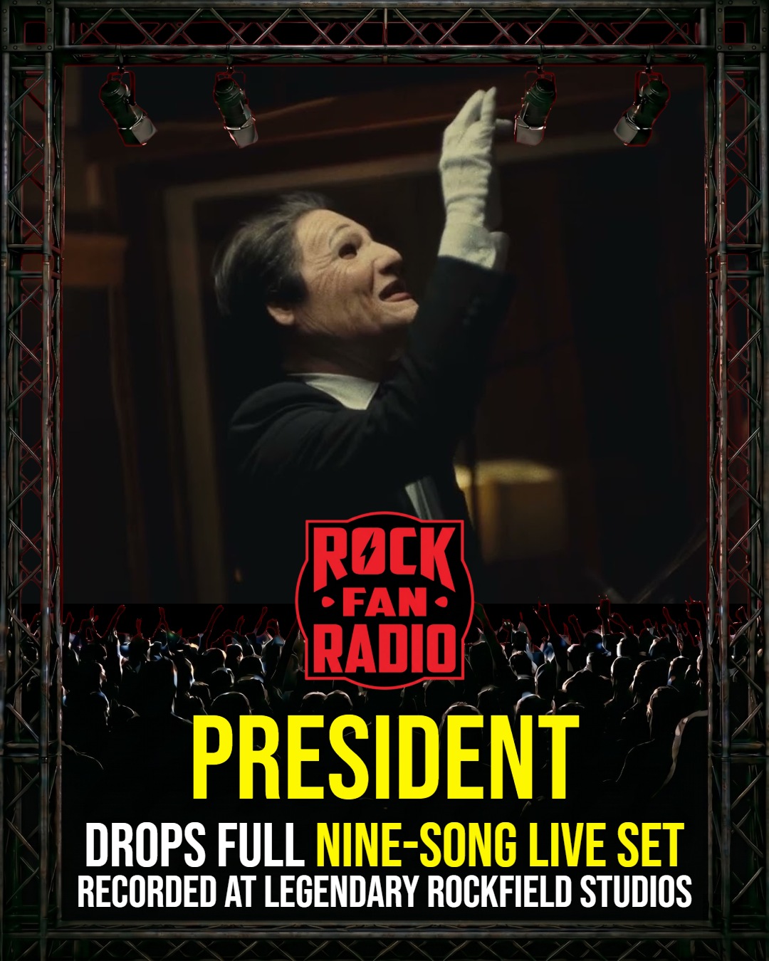 PRESIDENT Drops Full Nine-Song Live Set Recorded at Legendary Rockfield Studios