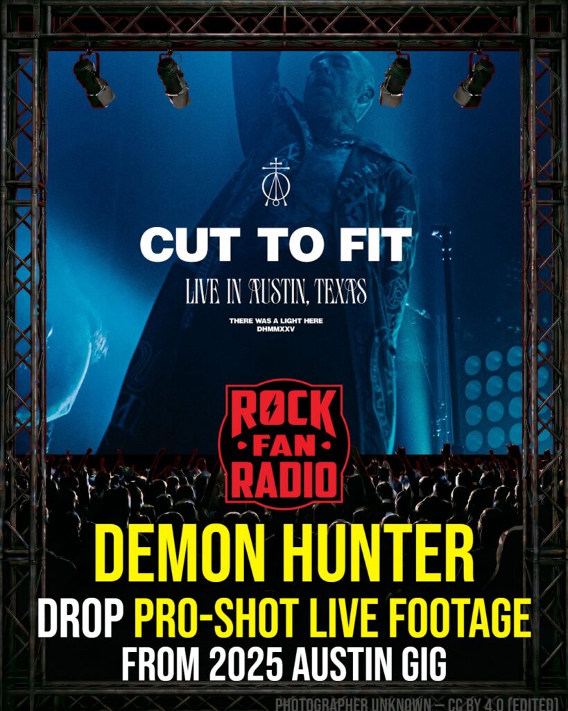 Demon Hunter Drop Pro-Shot Live Footage From 2025 Austin Gig