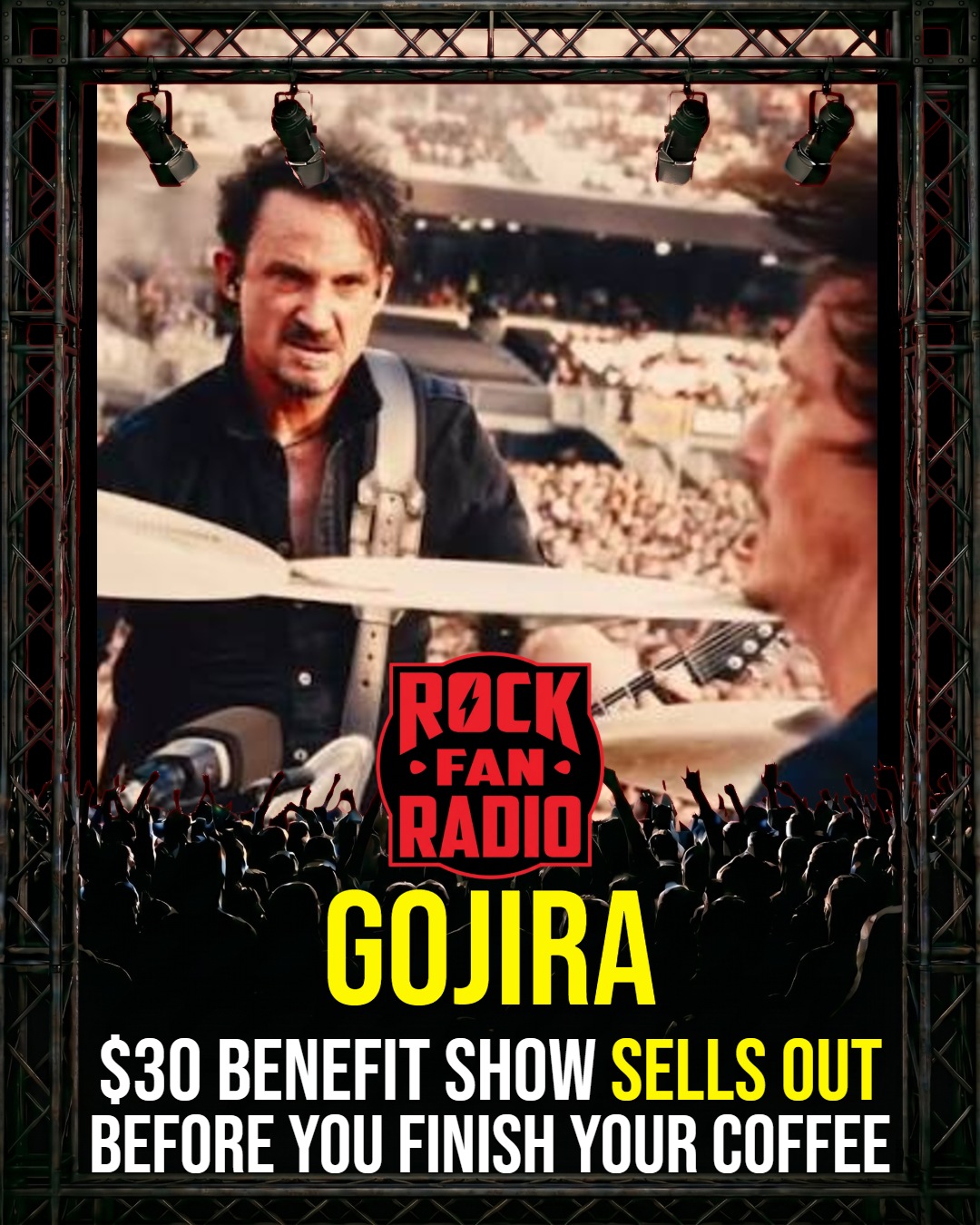 Gojira’s $30 Benefit Show Sells Out Before You Finish Your Coffee
