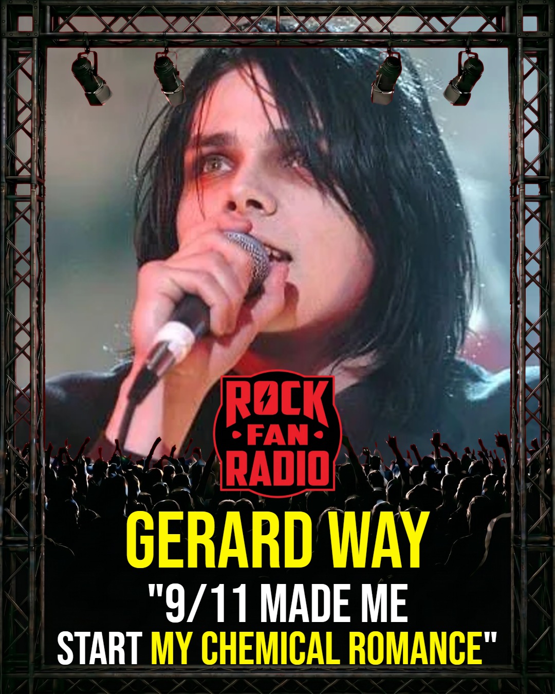 Gerard Way: 9/11 Made Me Start My Chemical Romance