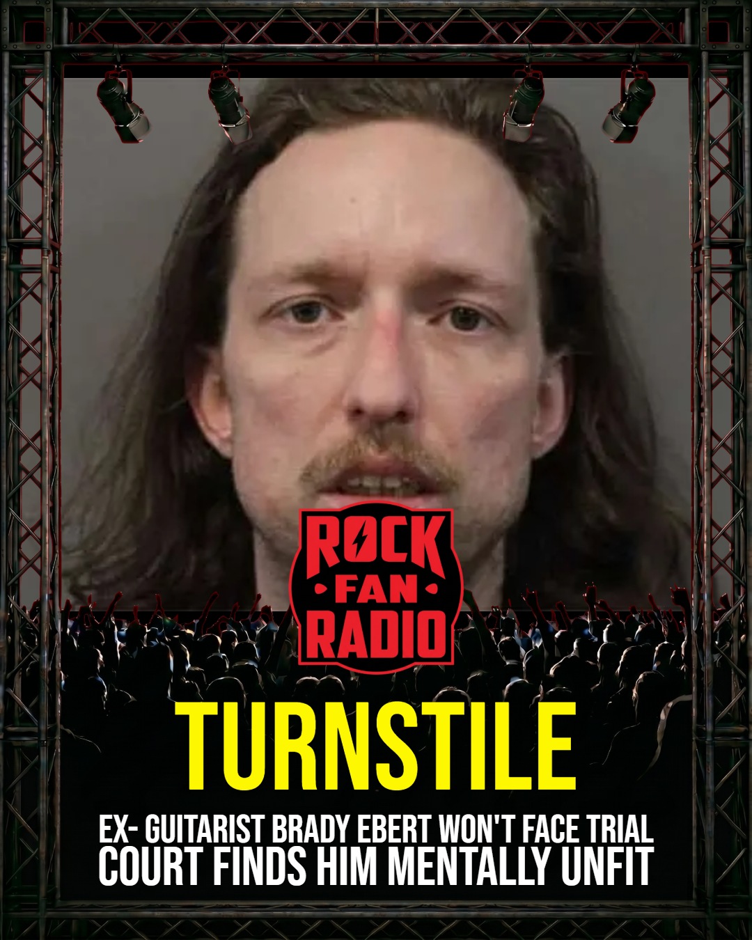 Ex-Turnstile Guitarist Brady Ebert Won’t Face Trial—Court Finds Him Mentally Unfit