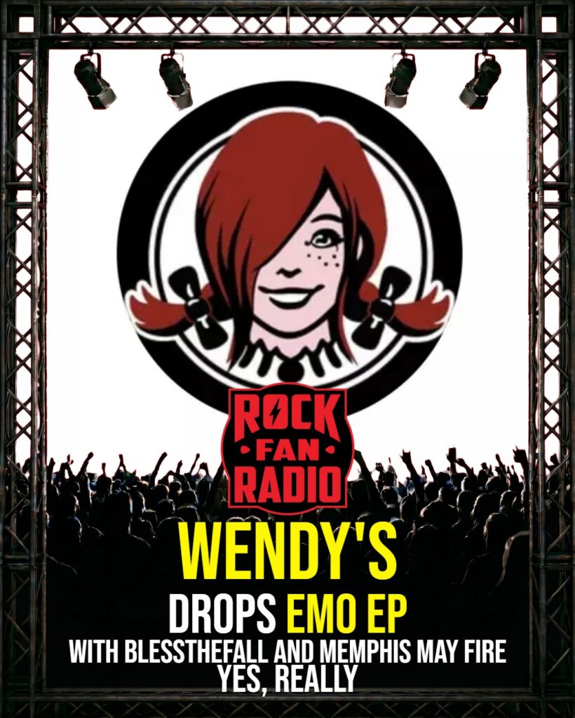 Wendy’s Drops Emo EP With blessthefall and Memphis May Fire—Yes, Really