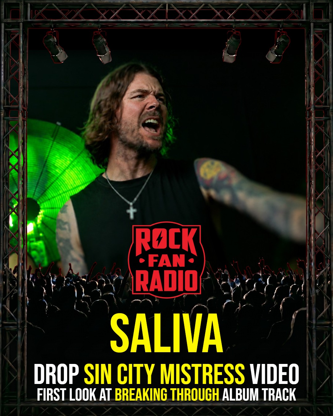 Saliva Drop ‘Sin City Mistress’ Video—First Look at ‘Breaking Through’ Album Track