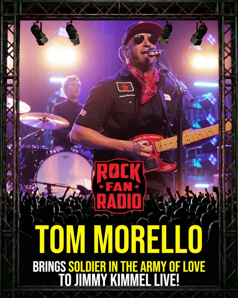 Tom Morello Brings ‘Soldier In The Army Of Love’ to Jimmy Kimmel Live!