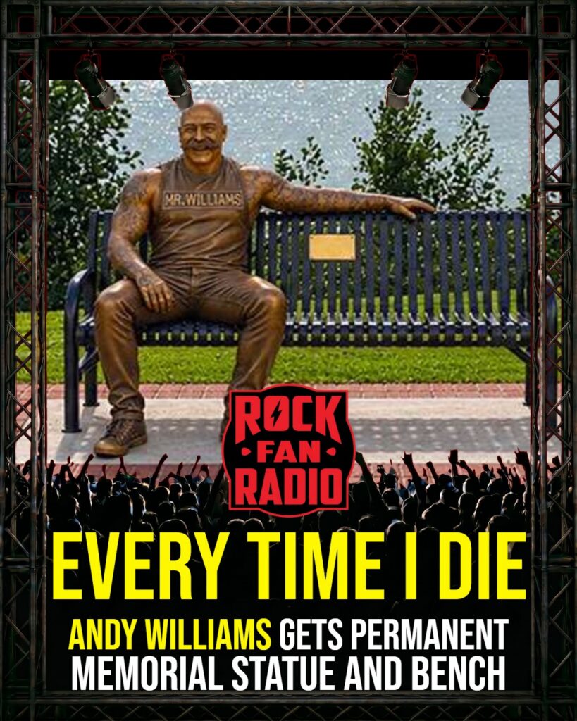 Every Time I Die’s Andy Williams Gets Permanent Memorial Statue and Bench