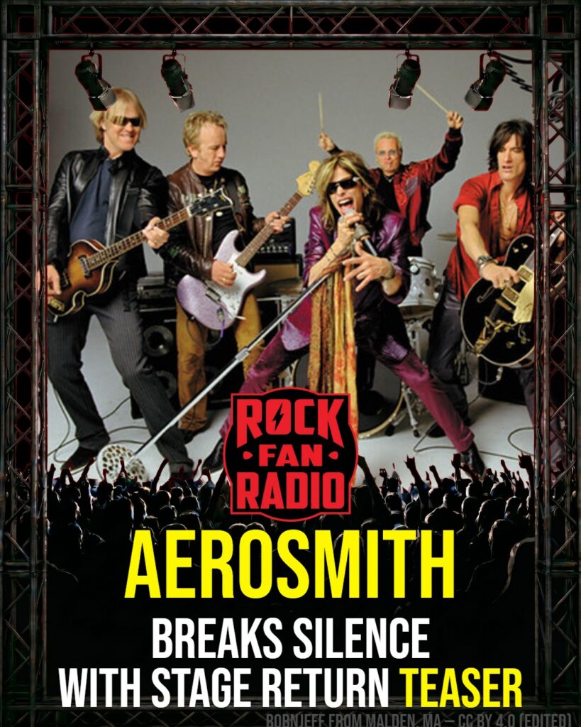 Aerosmith Breaks Silence With Stage Return Teaser