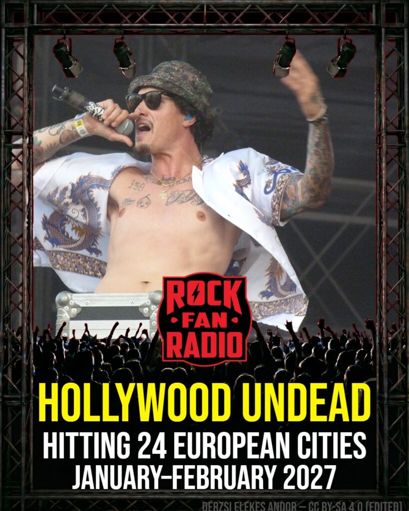 Hollywood Undead Hitting 24 European Cities January–February 2027