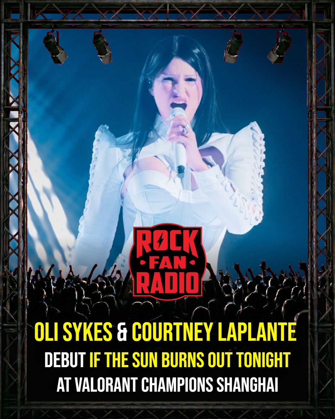 Oli Sykes & Courtney LaPlante Debut ‘If The Sun Burns Out Tonight’ at Valorant Champions Shanghai