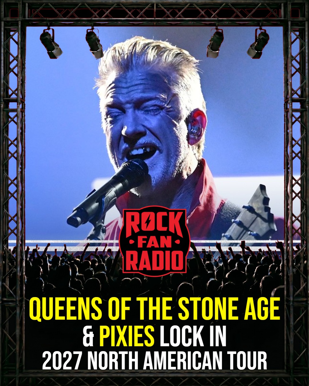 Queens of the Stone Age & Pixies Lock In 2027 North American Tour