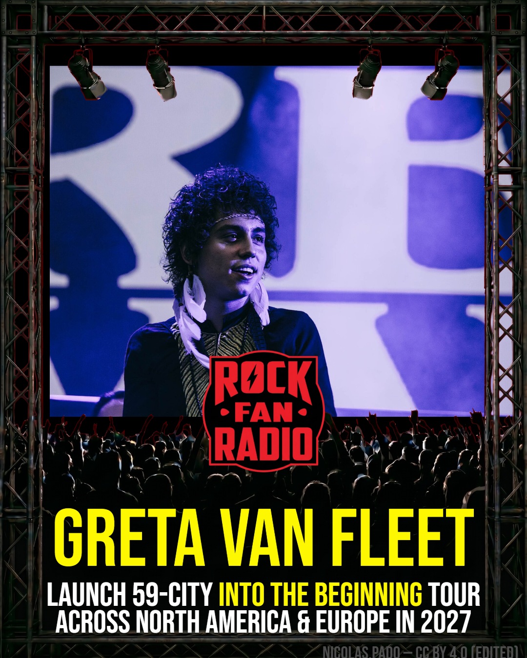 Greta Van Fleet Launch 59-City ‘Into The Beginning’ Tour Across North America & Europe in 2027