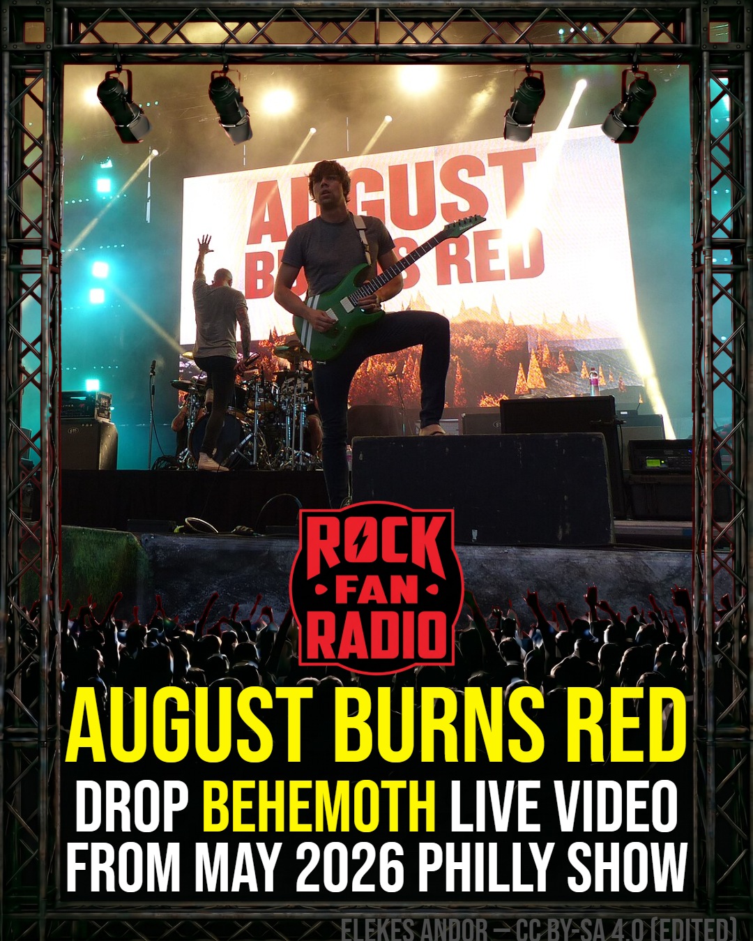 August Burns Red Drop “Behemoth” Live Video From May 2026 Philly Show