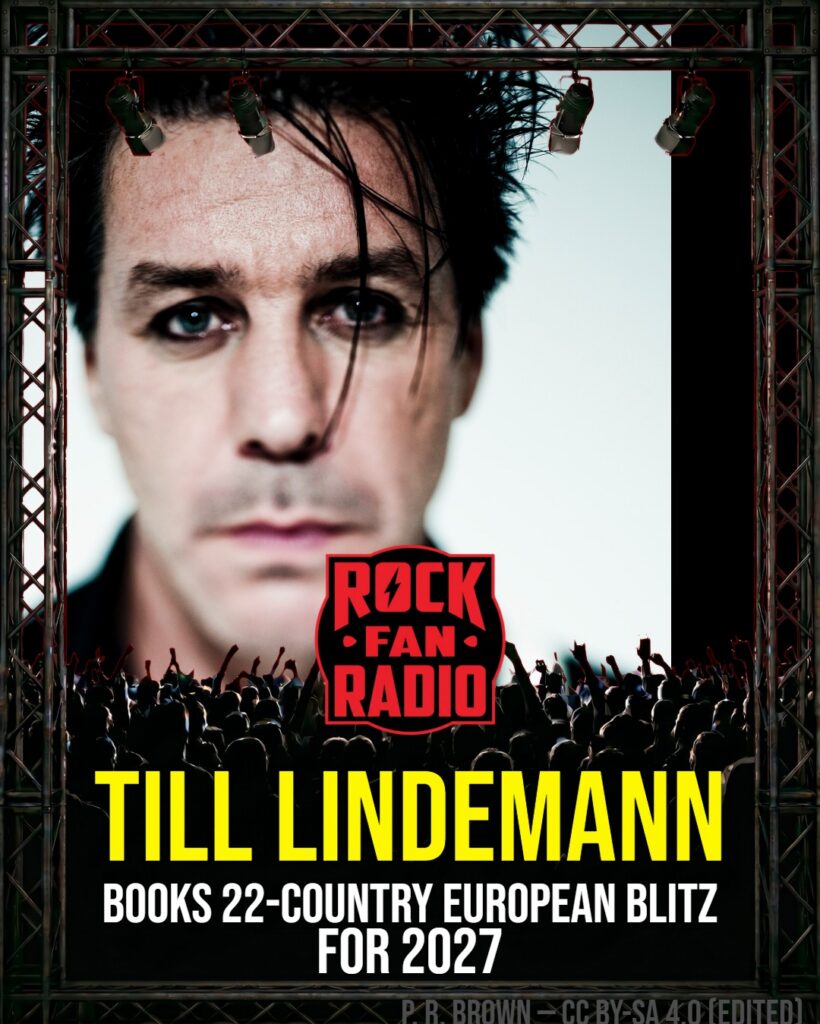 Till Lindemann Books 22-Country European Blitz for 2027