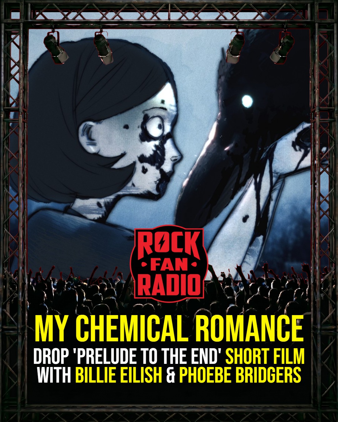 My Chemical Romance Drop ‘Prelude to the End’ Short Film With Billie Eilish & Phoebe Bridgers