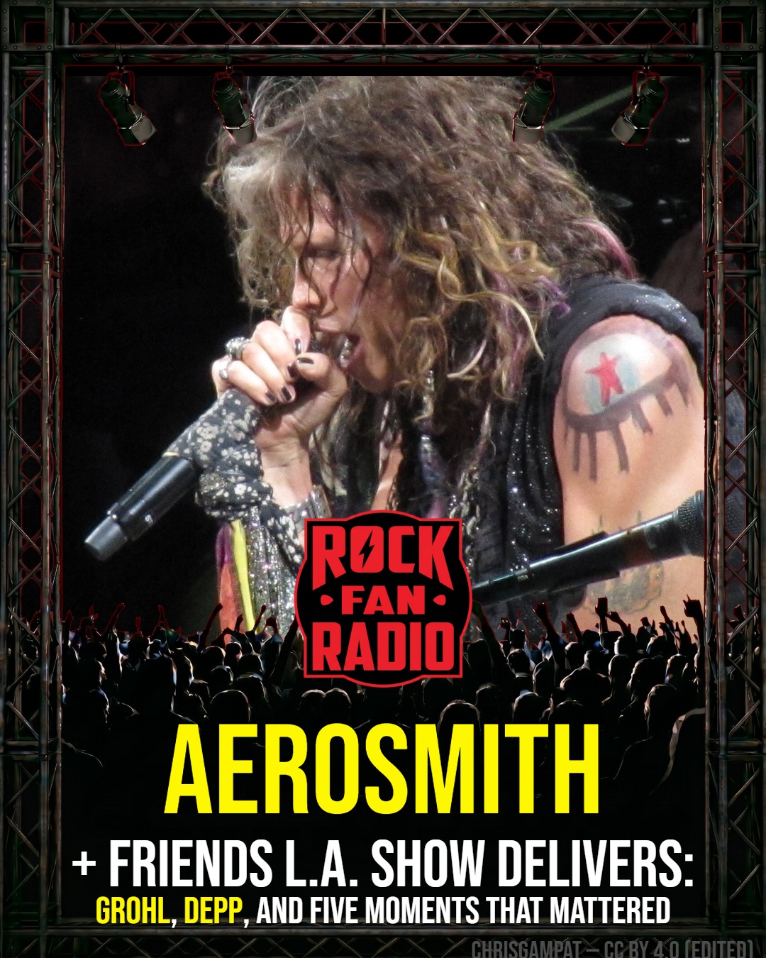 Aerosmith + Friends L.A. Show Delivers: Grohl, Depp, and Five Moments That Mattered